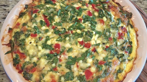 Talian Spinach-cottage Cheese Pie