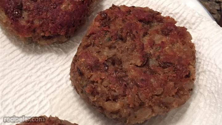 talian vegetarian patties