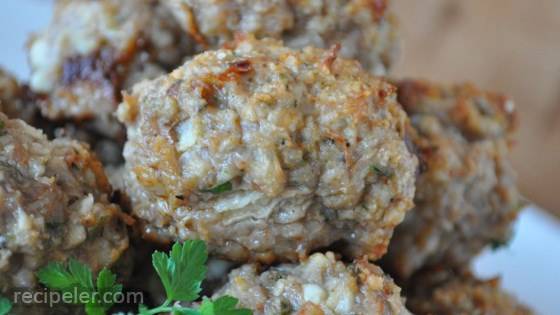 Tantalizing Turkey and Blue Cheese Meatballs