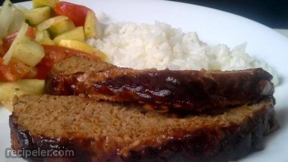 Tasty Turkey Meatloaf With Sauce