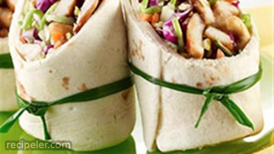 Teriyaki Chicken Wraps