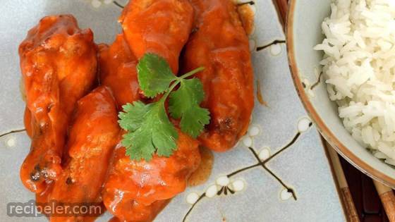Thai Red Curry Hot Wings