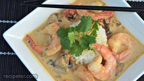 Thai Shrimp Curry with a Kick