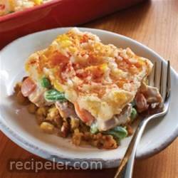 Thanksgiving Leftovers Casserole