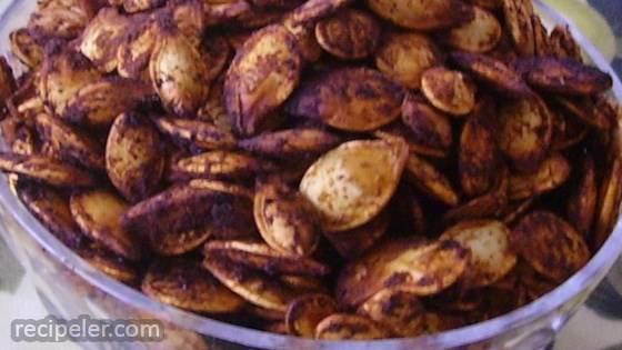 Toasted Pumpkin Seeds Teriyaki Cajun Style