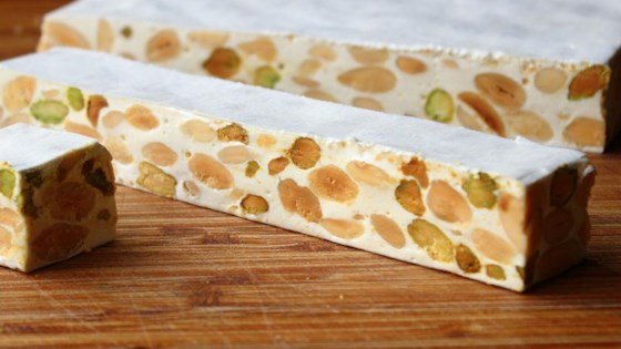 Torrone (talian Nut And Nougat Confection)