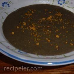 Tropical Coconut Black Bean Soup