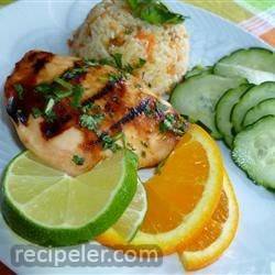 Tropical Grilled Chicken Breast
