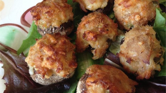 Tuna-stuffed Mushrooms