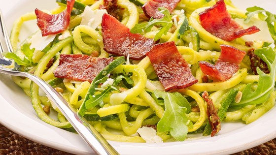 Turkey Bacon Zucchini Pasta