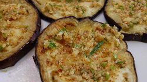 Turkish Vegetarian Eggplant Appetizer With Garlic And Walnuts