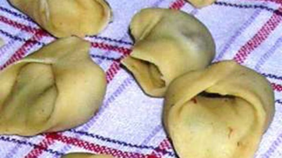 Uszka Z Miesem (chicken Dumpling Parcels)