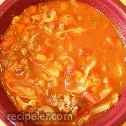 V-Eight Vegetable Beef Soup