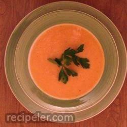 Vegan Butternut Squash Soup with Almond Milk