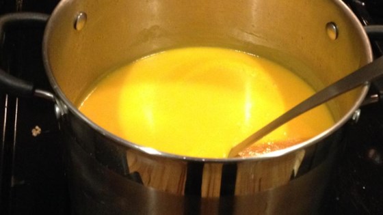 vegan carrot-butternut squash soup