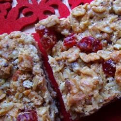 Vegan Oatmeal Cookie Bars