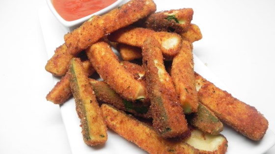 vegan oven-fried zucchini sticks