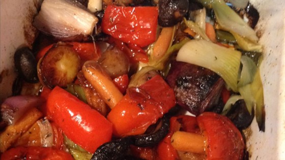 Vegan Oven-roasted Vegetables