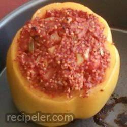 Vegan Quinoa-Stuffed Peppers