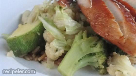 Vegetables and Cabbage Stir-Fry with Oyster Sauce