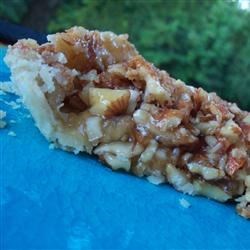 walnut-honey-rum tart