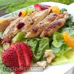 Warm and Limey Chicken Salad