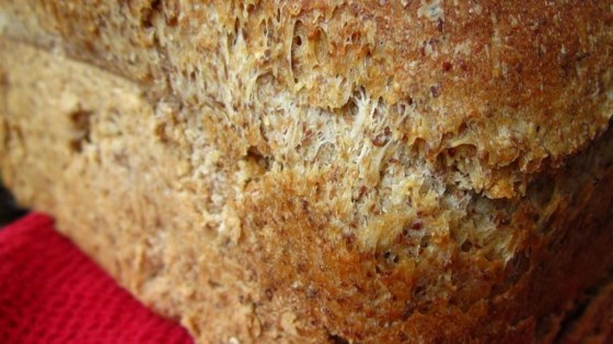 wheat bread with flax seed
