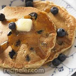 Wholesome Soy Berry Pancakes