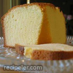 yellow pound cake