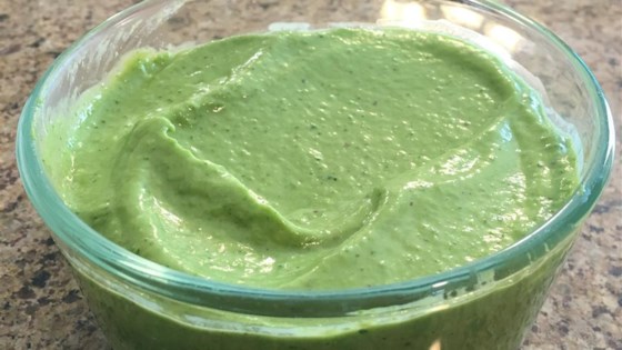 zesty avocado-cilantro-buttermilk dressing