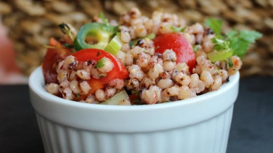 Zesty Whole Grain And Vegetable Salad