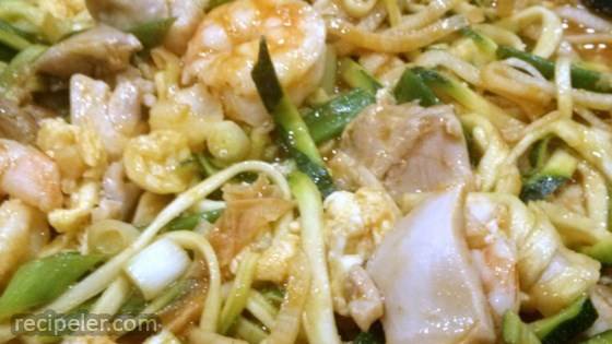 Zucchini Noodles Pad Thai