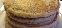 100% Whole Wheat Pancakes