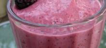 a very ntense fruit smoothie