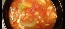 Apple Bacon Tomato Soup