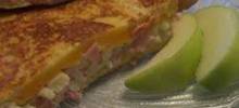 apple ham grilled cheese