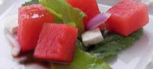 Arugula and Watermelon Salad