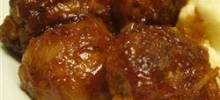 Barbecued Meatballs