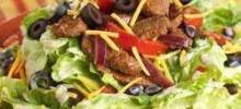 Beef Fajita Salad