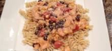 Black Bean and Corn Pasta with Chicken
