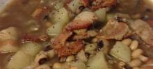 Black-Eyed Pea and Bacon Soup