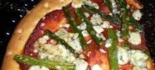 Blue Cheese and Asparagus Pizza