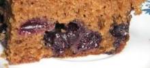 blueberry gingerbread