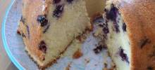 blueberry-lemon pound cake