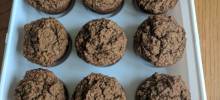 bran-gingerum muffins