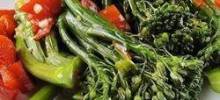 Broccoli Rabe with Roasted Peppers