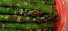 Broiled Asparagus with Lemon Tarragon Dressing