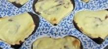 brownie cheesecake hearts