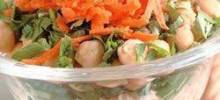 Bulgur Chickpea Salad