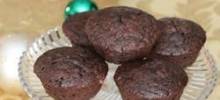 cappuccino muffins with chocolate and cranberries